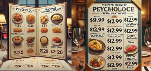 Menu Psychology Tricks